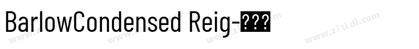 BarlowCondensed Reig字体转换 BarlowCondensed Reig字体转换